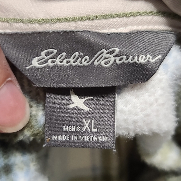 Eddie Bauer fleece shacket size xl - Picture 7 of 7